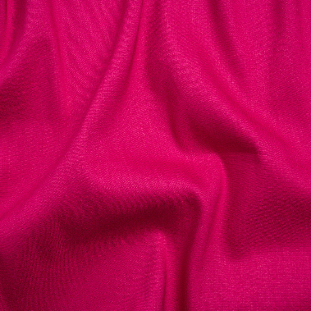Stretch Linen Woven - Raspberry - Asturias Collection Stretch Linen Woven - Raspberry - Asturias Collection