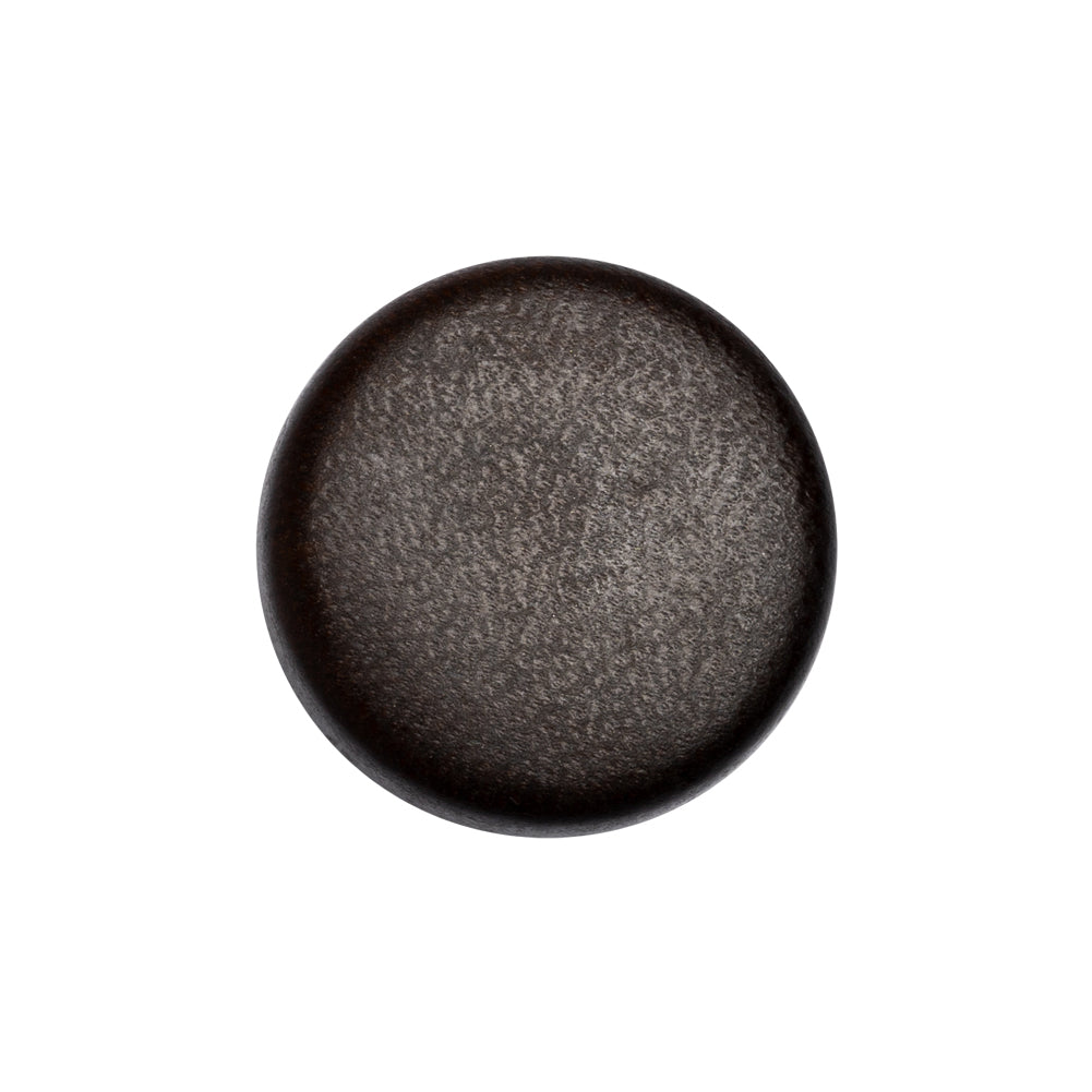 Italian Brown Flat Top Leather Shank Back Button - 36L/23mm Italian Brown Flat Top Leather Shank Back Button - 36L/23mm