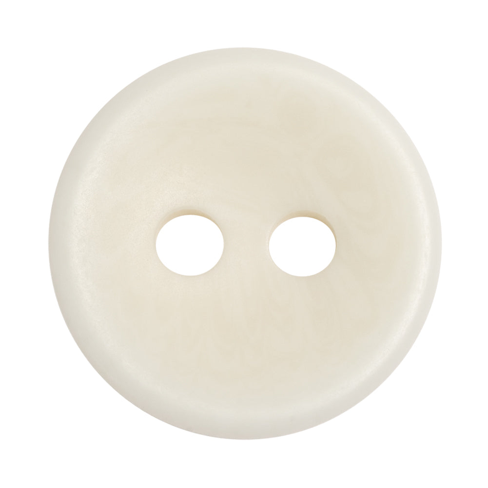 White Saucer Shaped Plastic 2-Hole Button - 55L/35mm White Saucer Shaped Plastic 2-Hole Button - 55L/35mm