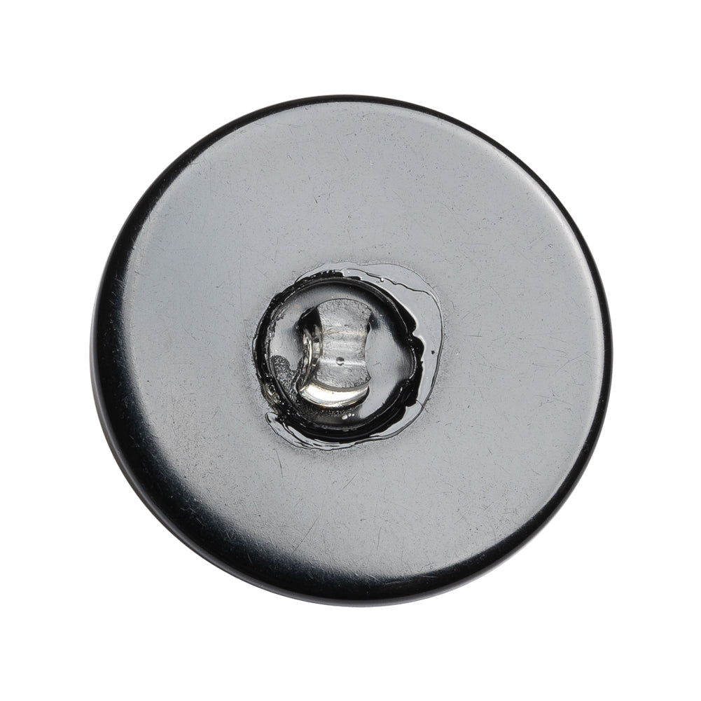 Black, Ivory and Brown Marbled Plastic Shank Back Button - 45L/29mm Detail Black, Ivory and Brown Marbled Plastic Shank Back Button - 45L/29mm Detail