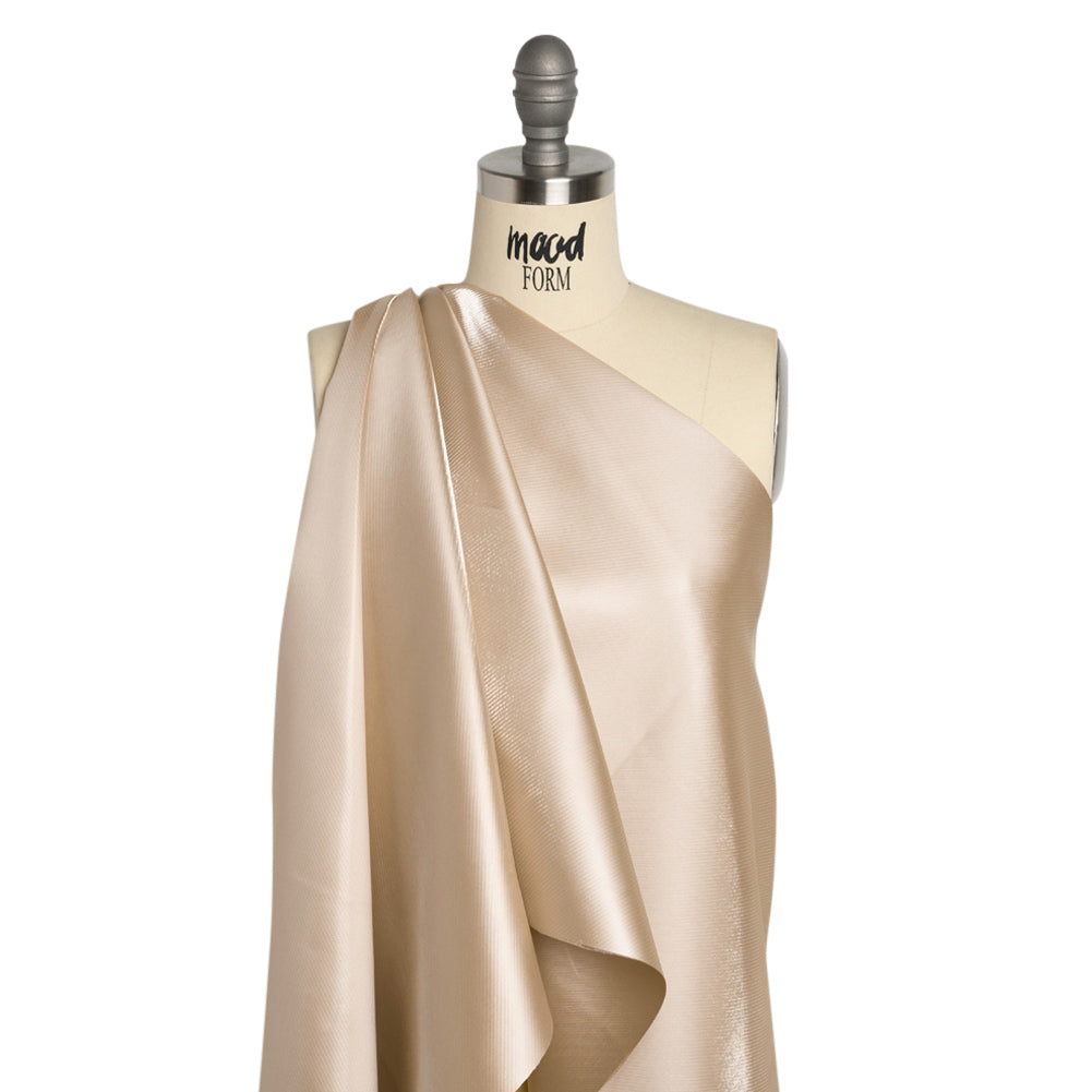 Luminous Polyester Mikado - Nougat - Verena Collection Luminous Polyester Mikado - Nougat - Verena Collection