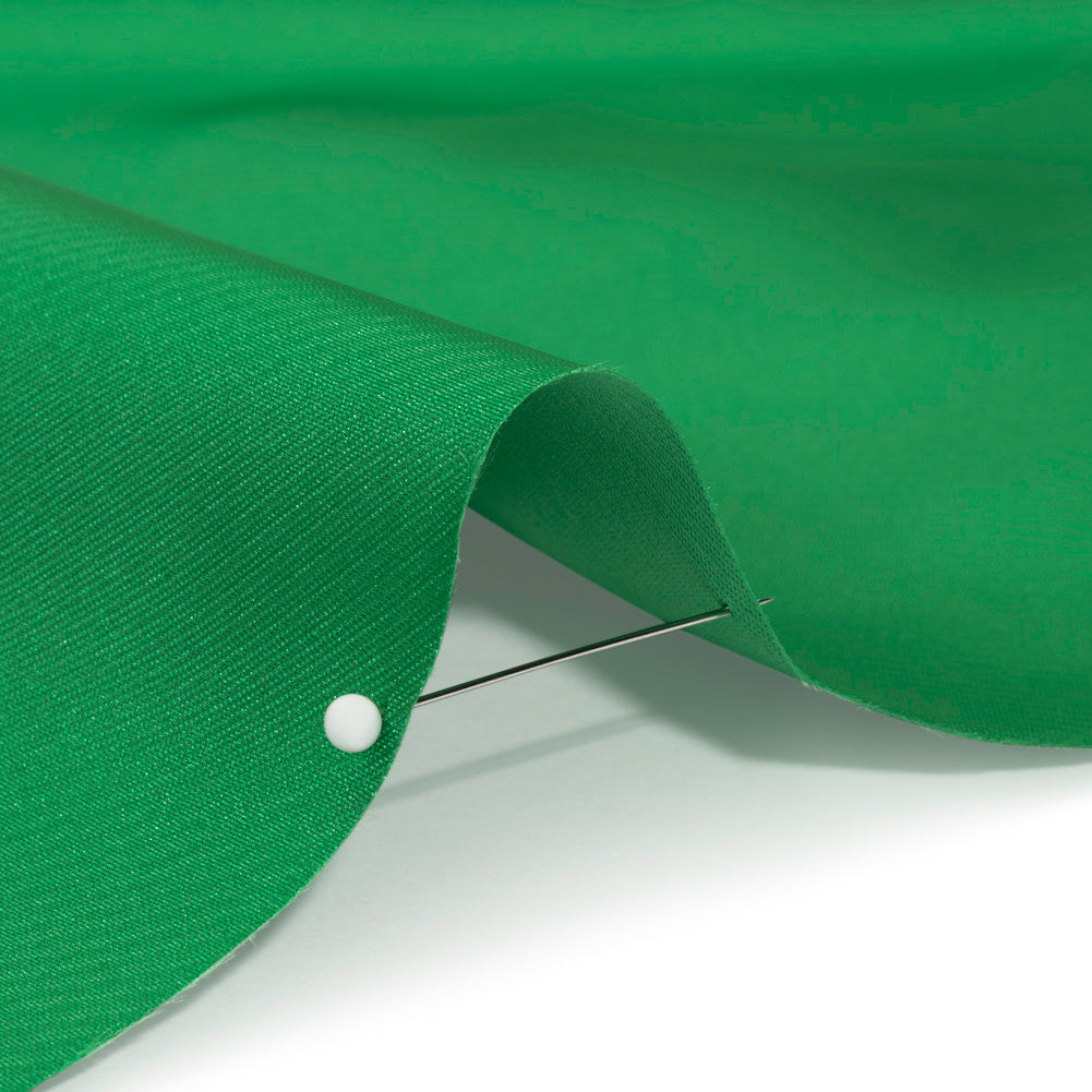 Luminous Polyester Mikado - Emerald - Verena Collection Luminous Polyester Mikado - Emerald - Verena Collection