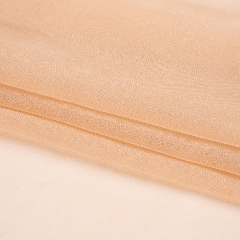 Chiffon-Like Silk Voile - Nude - Adelaide Collection - Folded Chiffon-Like Silk Voile - Nude - Adelaide Collection - Folded