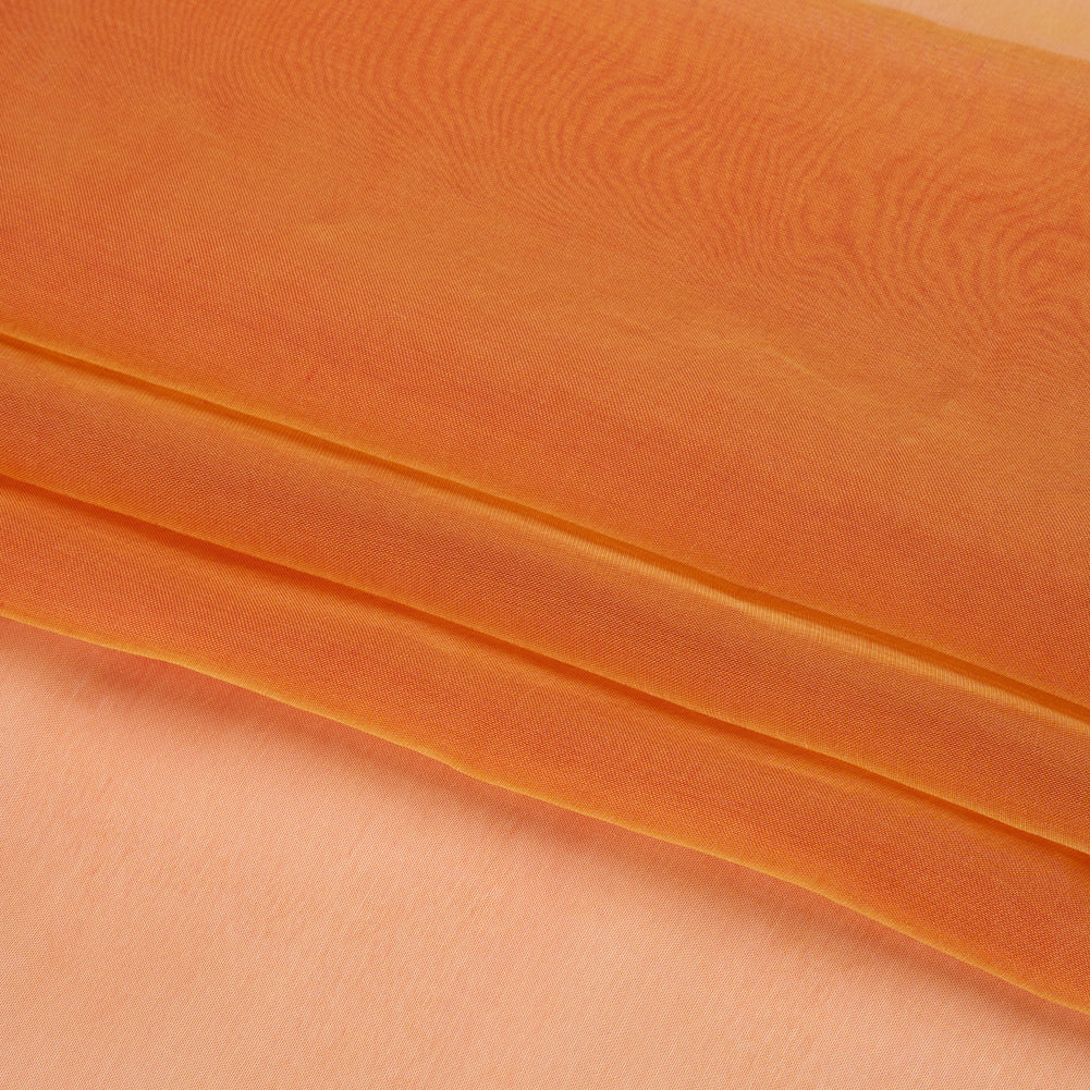 Chiffon-Like Silk Voile - Flame Iridescent - Adelaide Collection Chiffon-Like Silk Voile - Flame Iridescent - Adelaide Collection