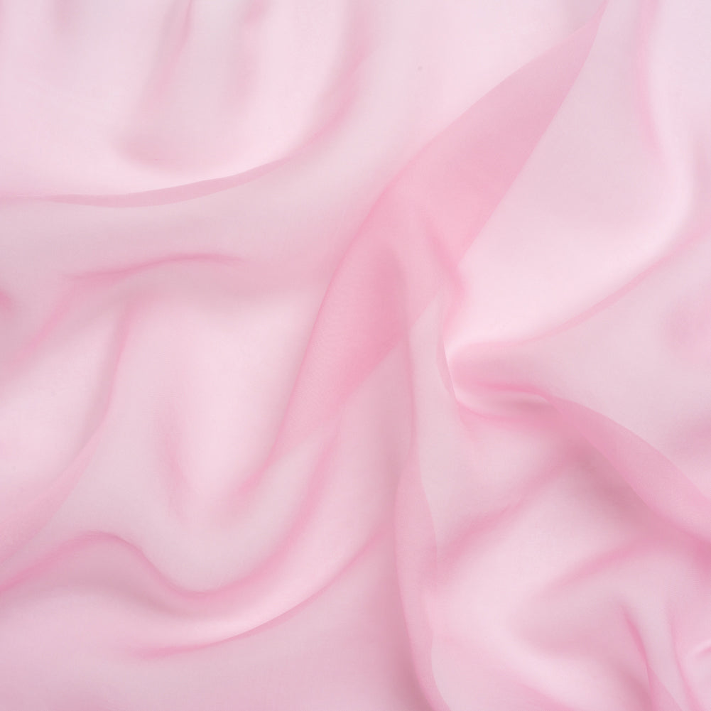 Chiffon-Like Silk Voile - Carnation - Adelaide Collection Chiffon-Like Silk Voile - Carnation - Adelaide Collection