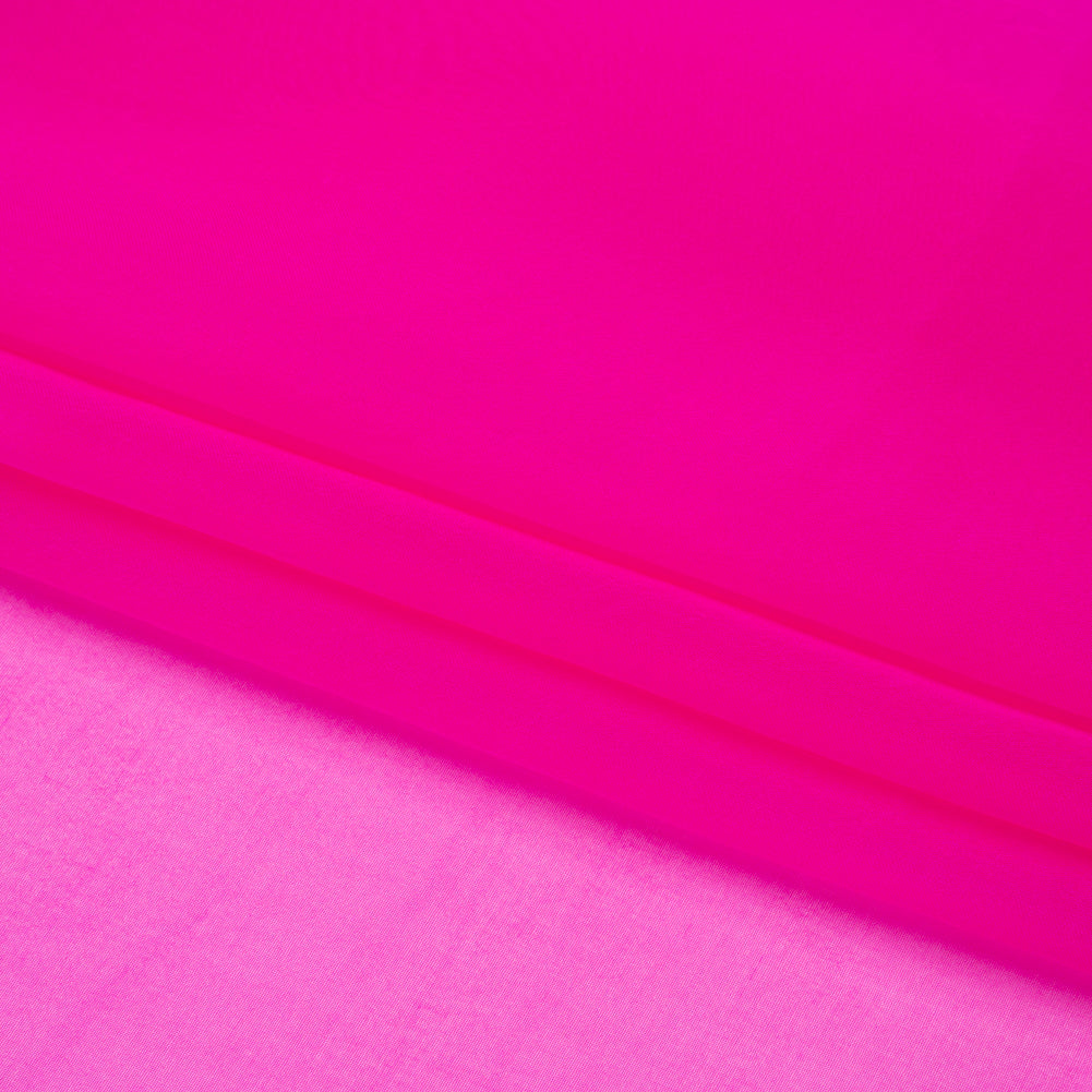 Chiffon-Like Silk Voile - Hot Pink Iridescent - Adelaide Collection Chiffon-Like Silk Voile - Hot Pink Iridescent - Adelaide Collection