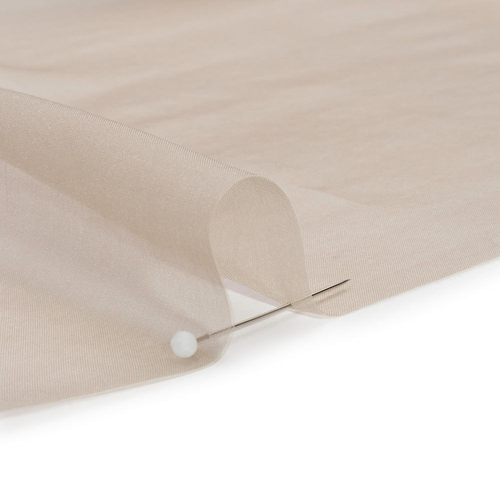 Chiffon-Like Silk Voile - Light Beige - Adelaide Collection Chiffon-Like Silk Voile - Light Beige - Adelaide Collection