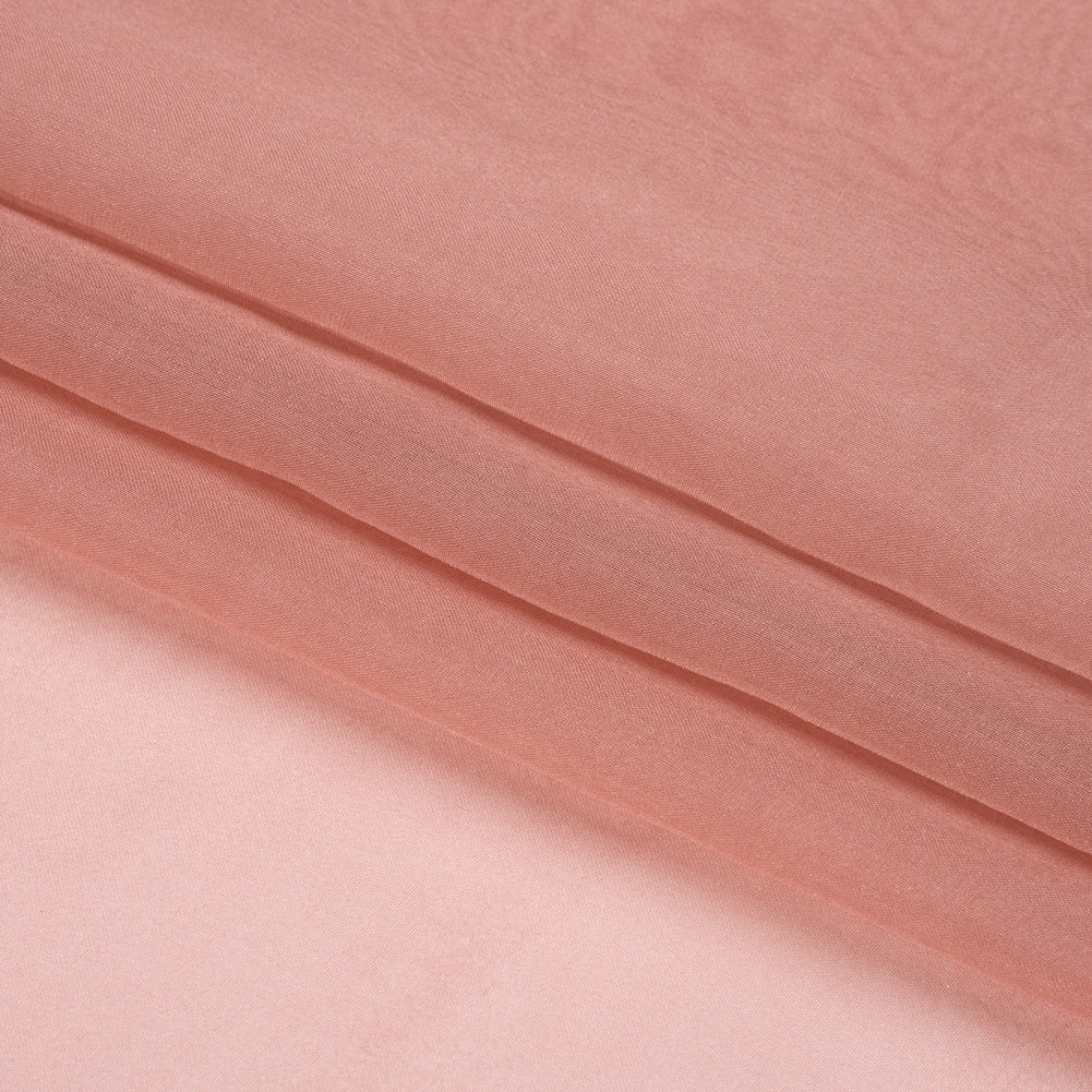 Chiffon-Like Silk Voile - Dark Rose Iridescent - Adelaide Collection - Folded Chiffon-Like Silk Voile - Dark Rose Iridescent - Adelaide Collection - Folded