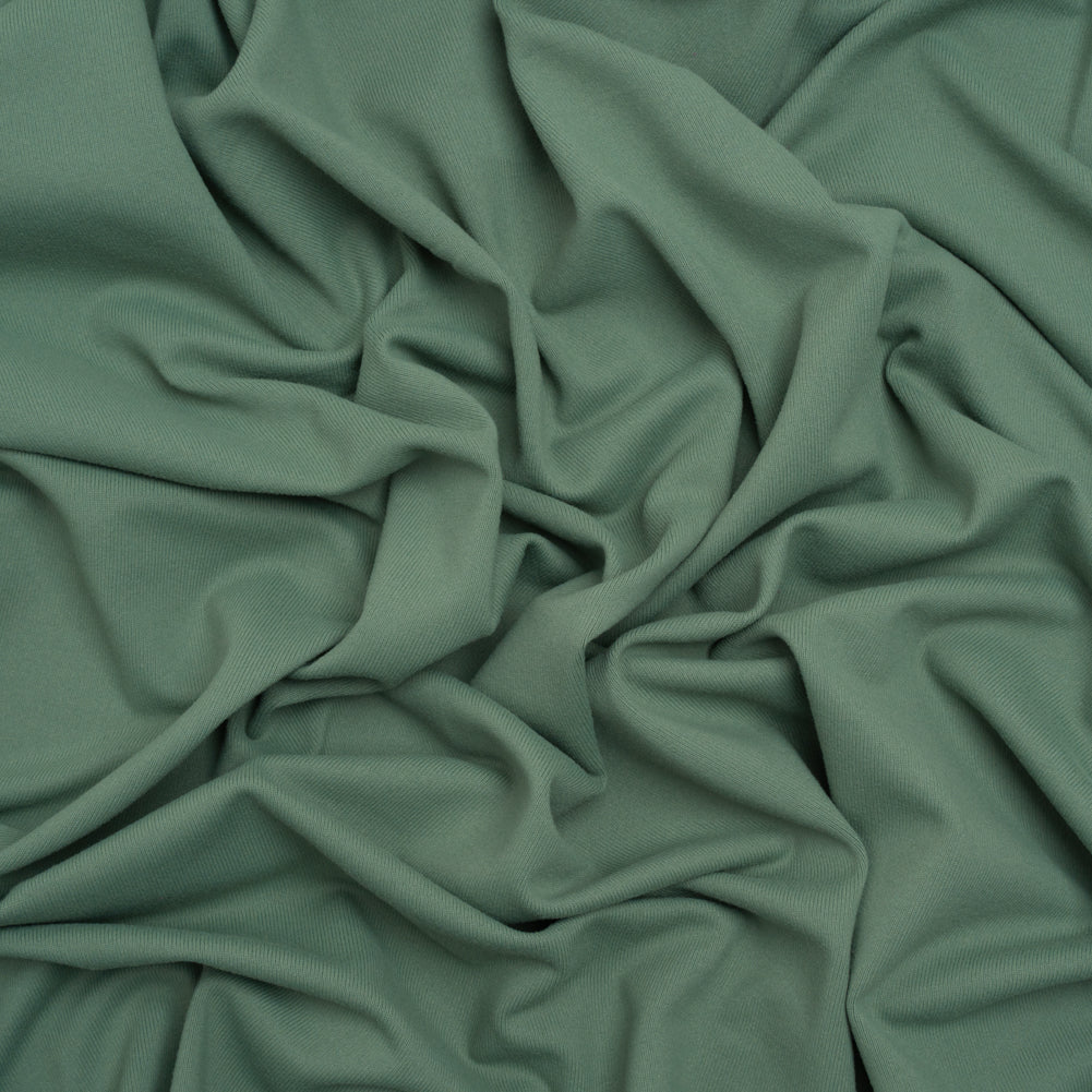 Stretch Polyester Jersey - Dark Seafoam Stretch Polyester Jersey - Dark Seafoam