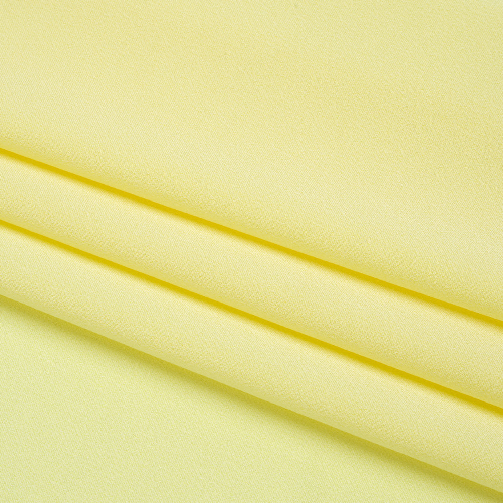 Alex Perry Pastel Yellow Crepe Back Satin Folded Alex Perry Pastel Yellow Crepe Back Satin Folded