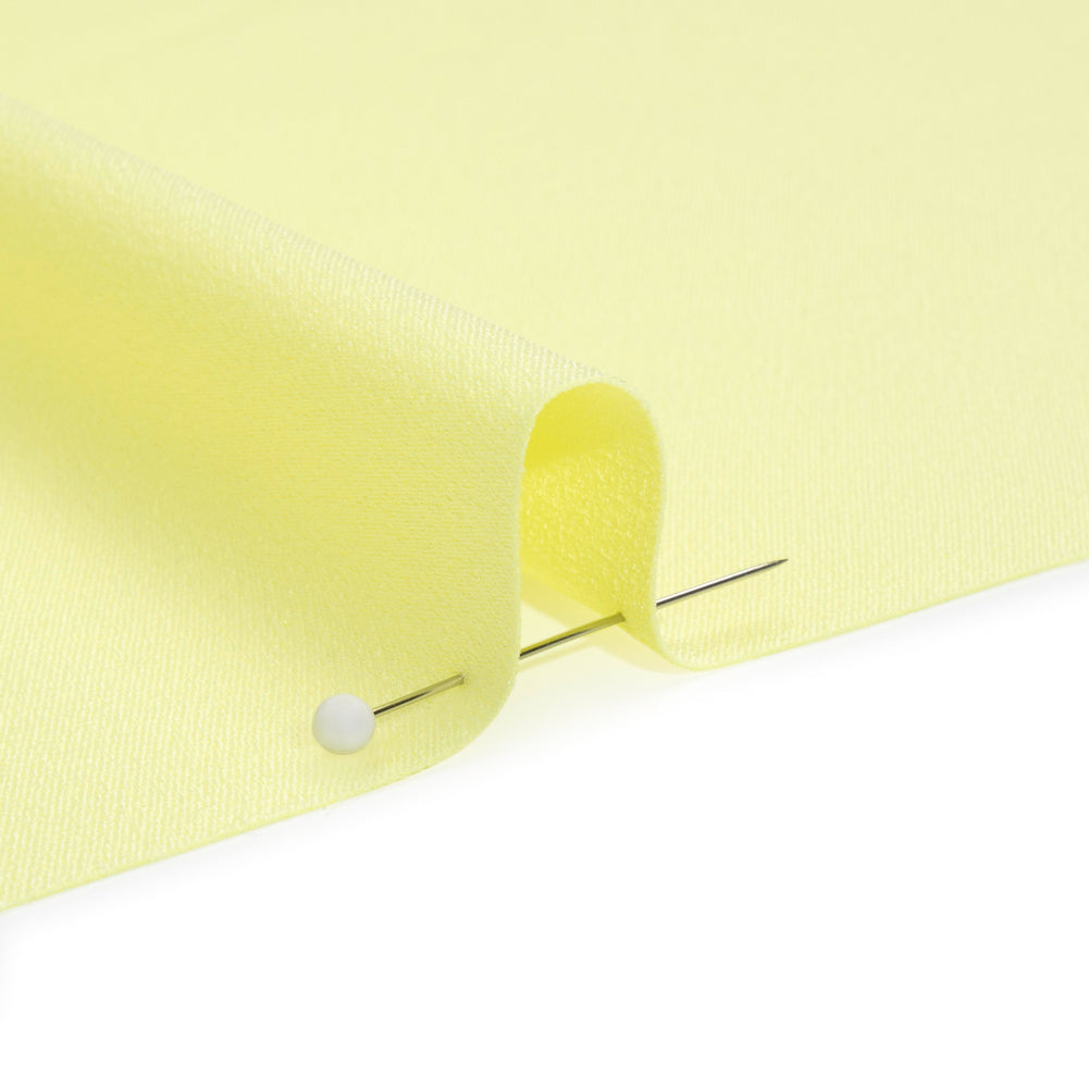 Alex Perry Pastel Yellow Crepe Back Satin Detail Alex Perry Pastel Yellow Crepe Back Satin Detail