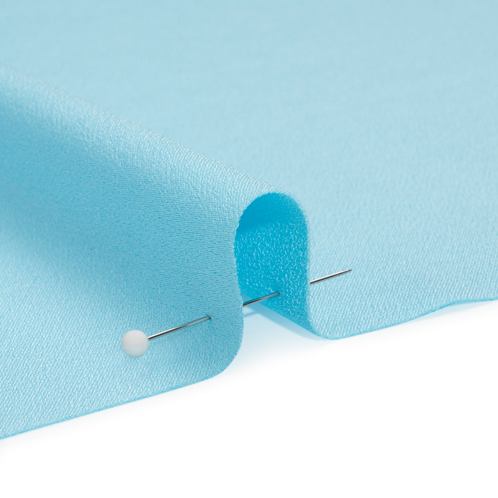 Alex Perry Soft Blue Crepe Back Satin Detail Alex Perry Soft Blue Crepe Back Satin Detail