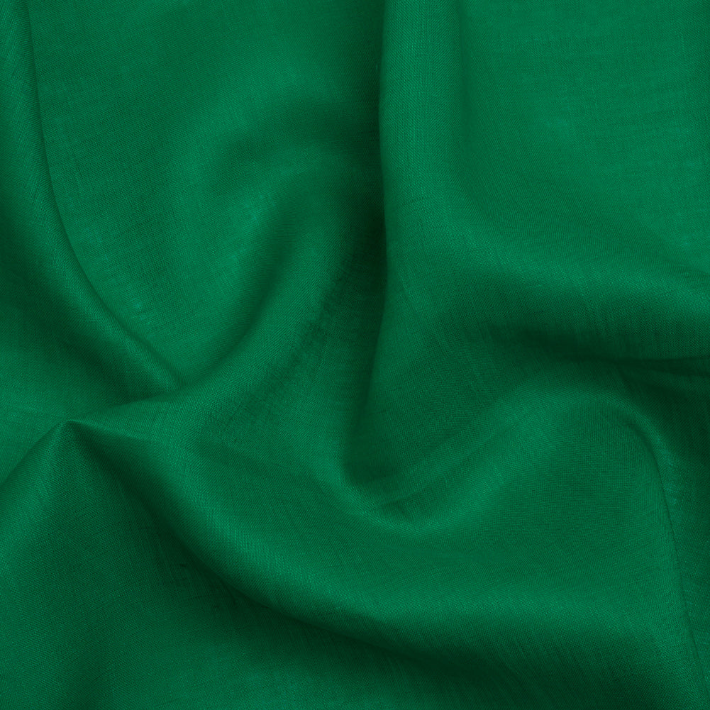 Famous Australian Designer Kelly Green Lightweight Linen Woven Famous Australian Designer Kelly Green Lightweight Linen Woven