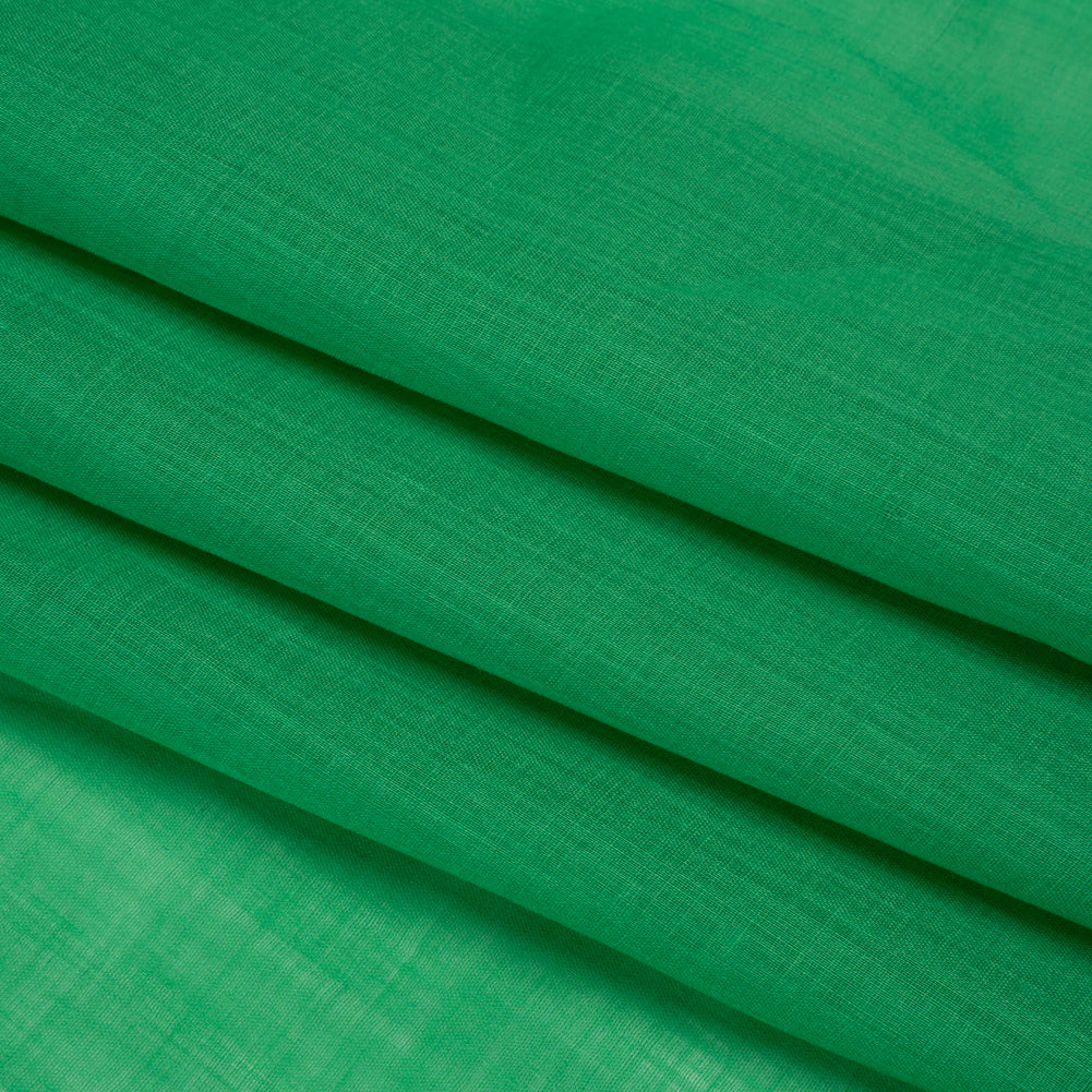 Famous Australian Designer Kelly Green Lightweight Ramie Woven Folded Famous Australian Designer Kelly Green Lightweight Ramie Woven Folded