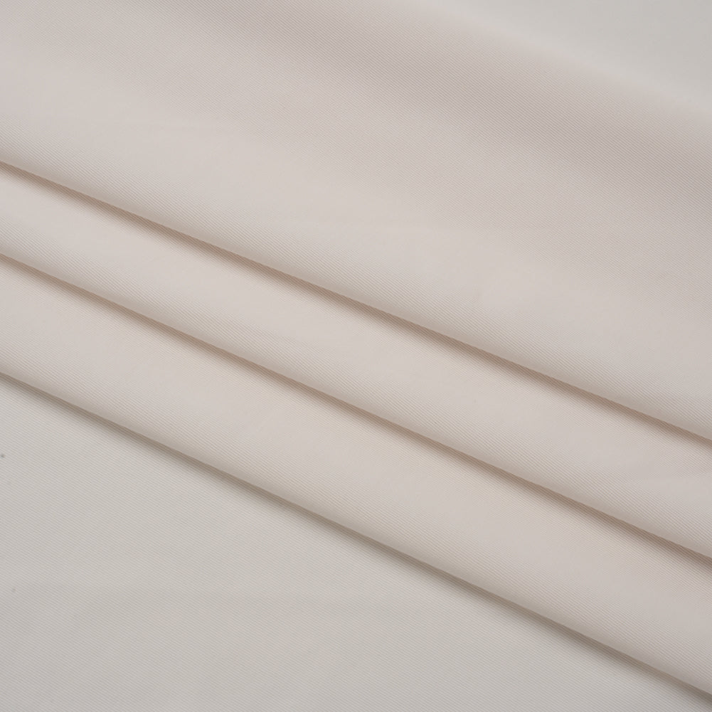 Famous Australian Designer Off White Stretch Polyester Jersey Folded Famous Australian Designer Off White Stretch Polyester Jersey Folded