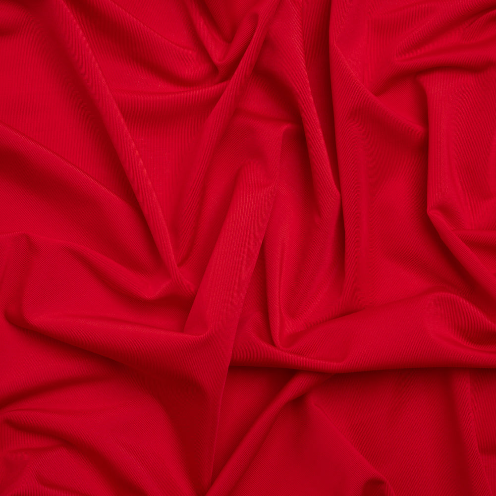Famous Australian Designer Crimson Stretch Polyester Jersey Famous Australian Designer Crimson Stretch Polyester Jersey
