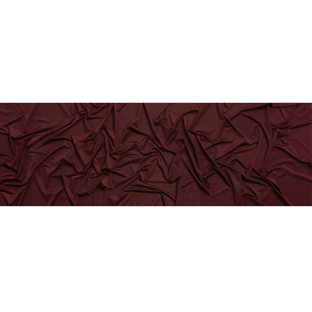 Famous Australian Designer Mahogany Stretch Polyester Jersey Full Famous Australian Designer Mahogany Stretch Polyester Jersey Full