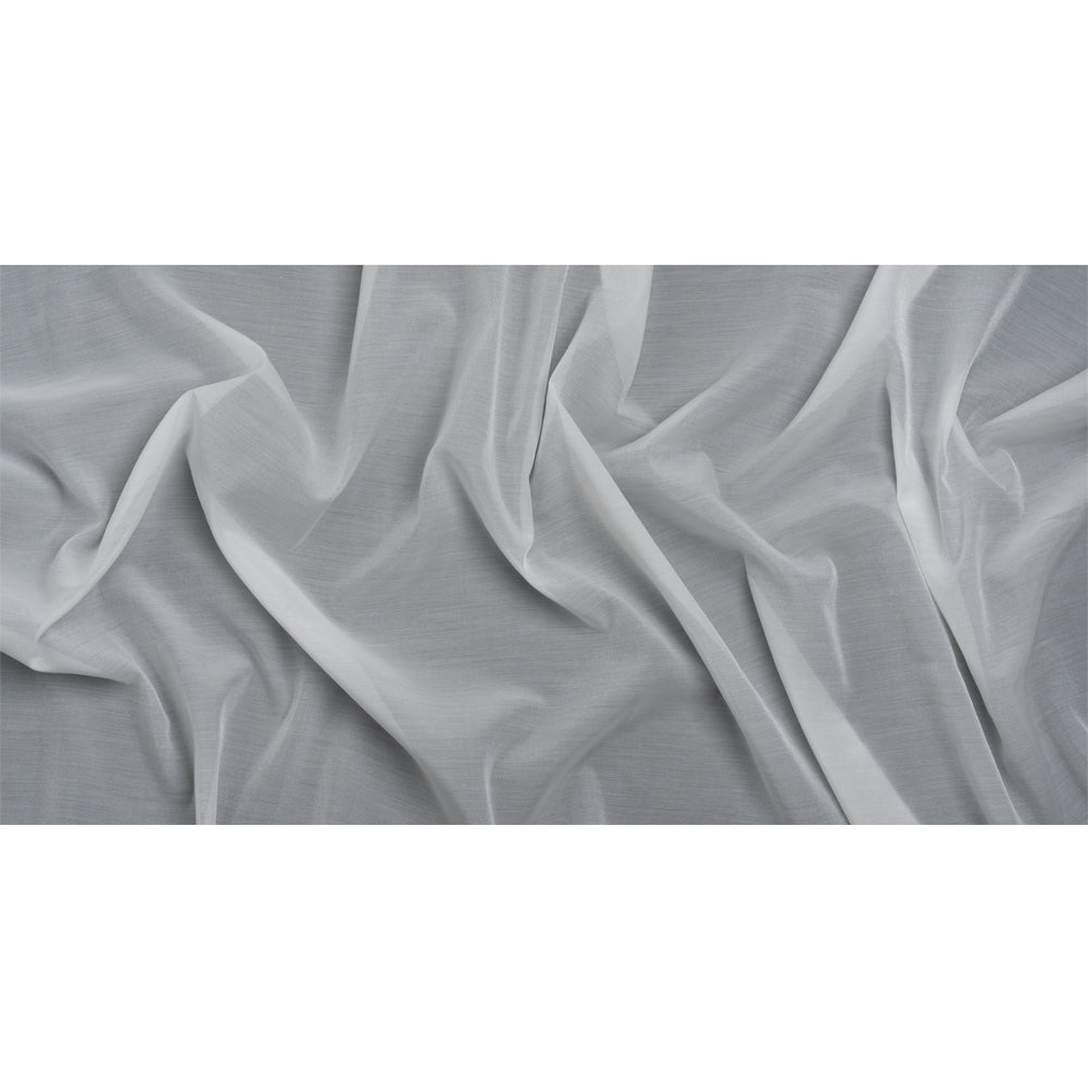 Famous Australian Designer White Shimmering Crisp Polyester Woven Full Famous Australian Designer White Shimmering Crisp Polyester Woven Full