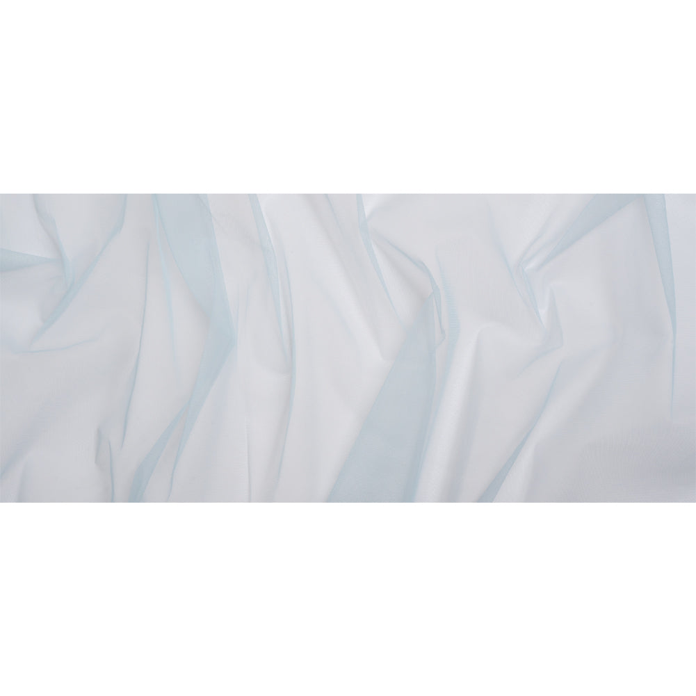 Famous Australian Designer Pale Blue Polyester Tulle Full Famous Australian Designer Pale Blue Polyester Tulle Full