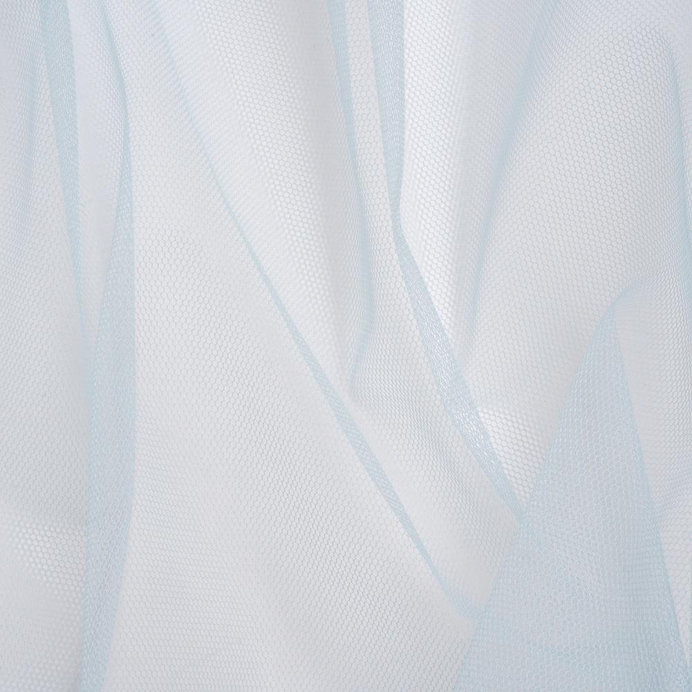 Famous Australian Designer Pale Blue Polyester Tulle Famous Australian Designer Pale Blue Polyester Tulle