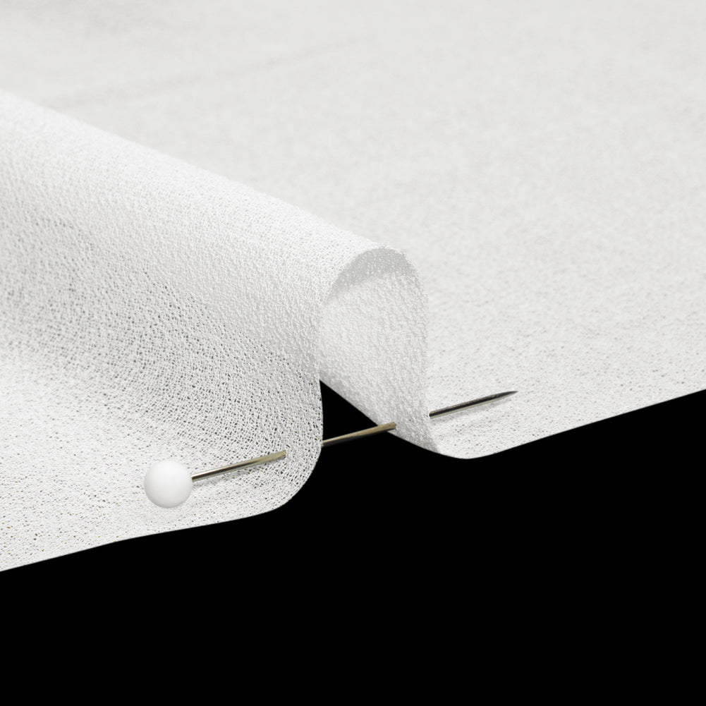 Famous Australian Designer Egret Polyester Georgette Detail Famous Australian Designer Egret Polyester Georgette Detail