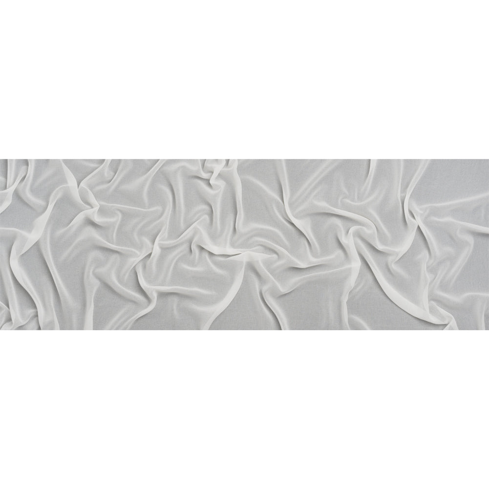 Famous Australian Designer Egret Polyester Georgette Full Famous Australian Designer Egret Polyester Georgette Full