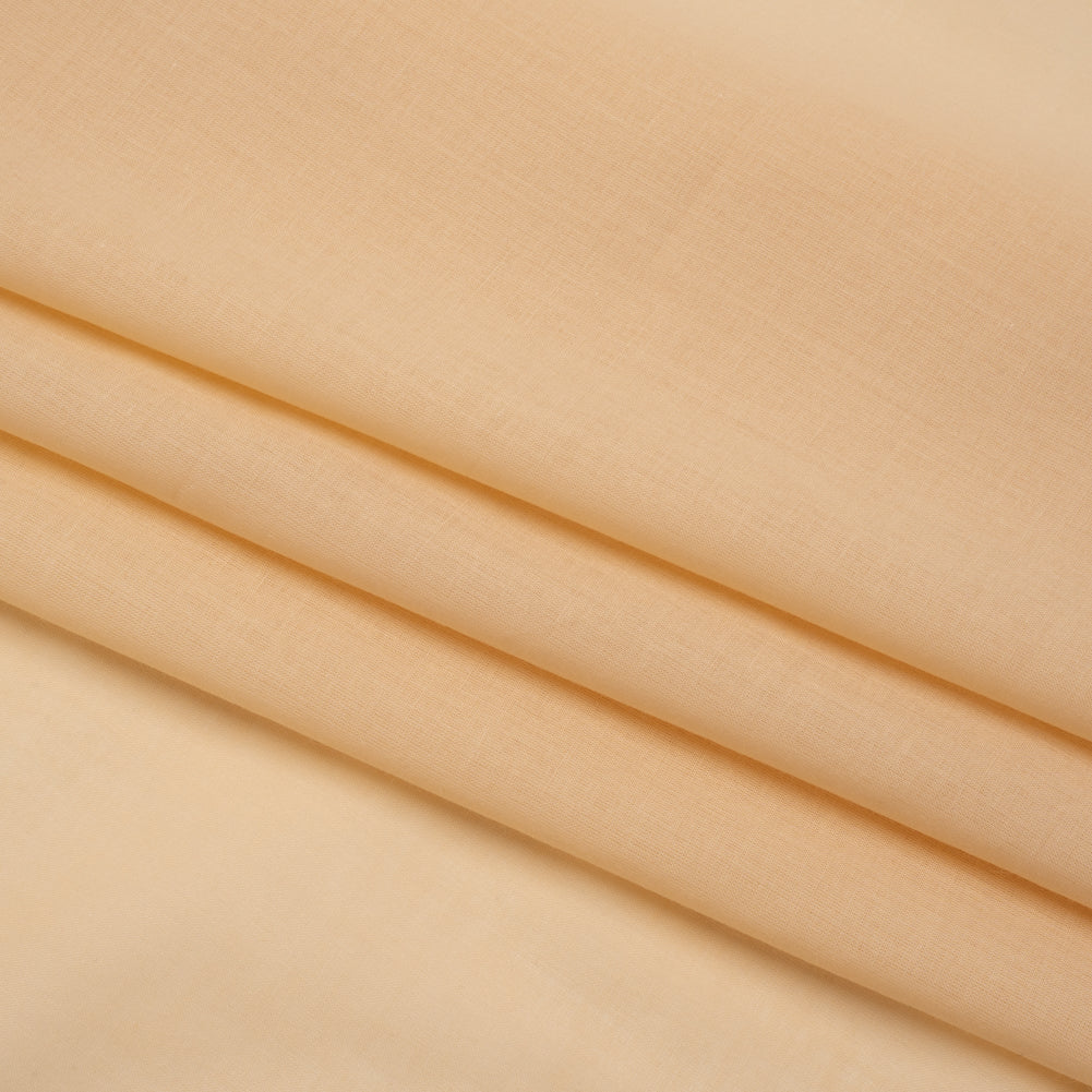 Famous Australian Designer Beige Cotton Voile Folded Famous Australian Designer Beige Cotton Voile Folded
