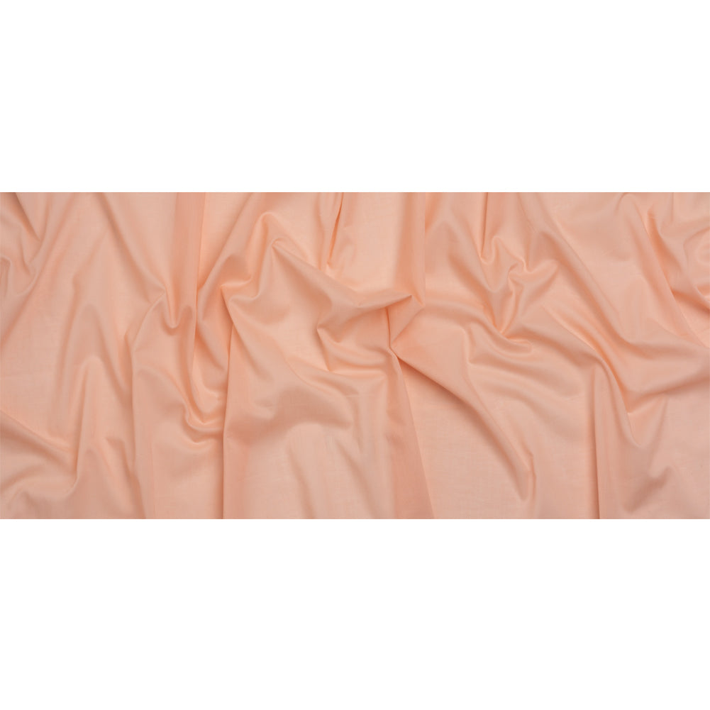 Famous Australian Designer Peachy Pink Cotton Voile Full Famous Australian Designer Peachy Pink Cotton Voile Full