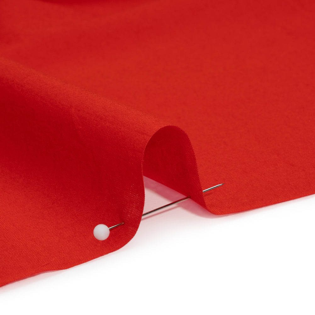 Famous Australian Designer Scarlet Cotton Voile Detail Famous Australian Designer Scarlet Cotton Voile Detail