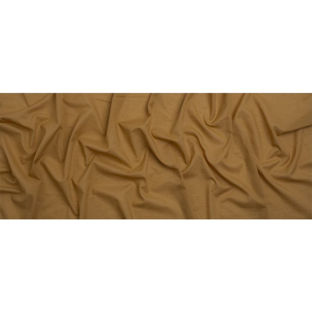 Famous Australian Designer Tan Cotton Voile Full Famous Australian Designer Tan Cotton Voile Full