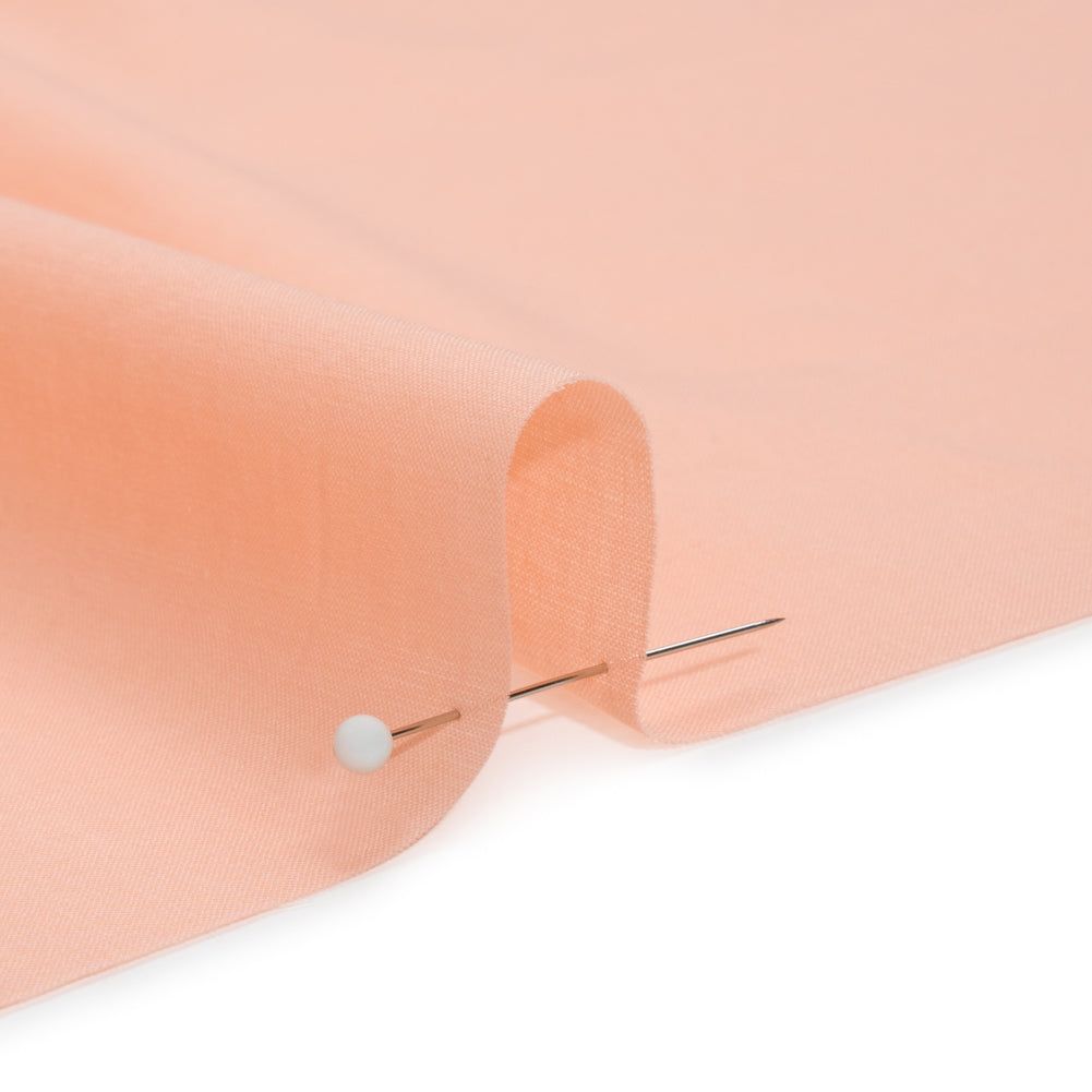 Famous Australian Designer Shell Pink Cotton Voile Detail Famous Australian Designer Shell Pink Cotton Voile Detail