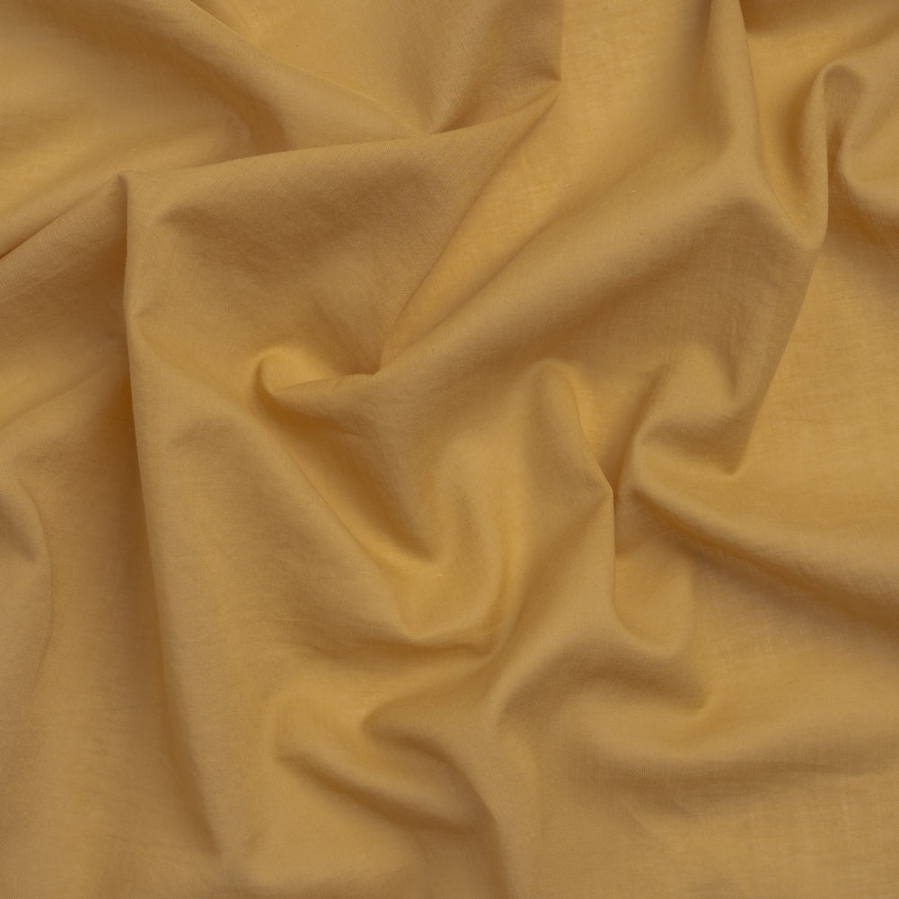 Famous Australian Designer Gold Cotton Voile Famous Australian Designer Gold Cotton Voile