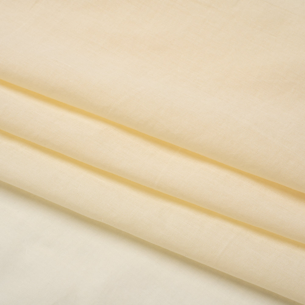 Famous Australian Designer Ecru Cotton Voile Folded Famous Australian Designer Ecru Cotton Voile Folded