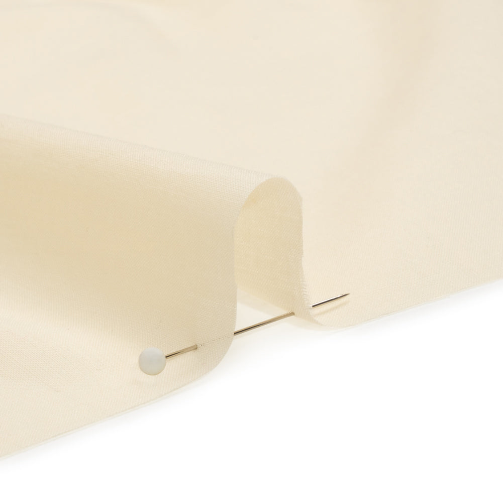 Famous Australian Designer Ecru Cotton Voile Detail Famous Australian Designer Ecru Cotton Voile Detail