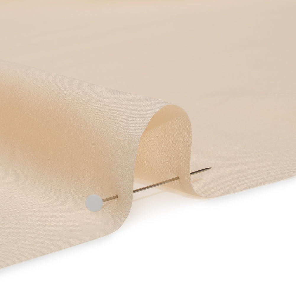 Famous Australian Designer Nude Viscose Crepe de Chine Detail Famous Australian Designer Nude Viscose Crepe de Chine Detail