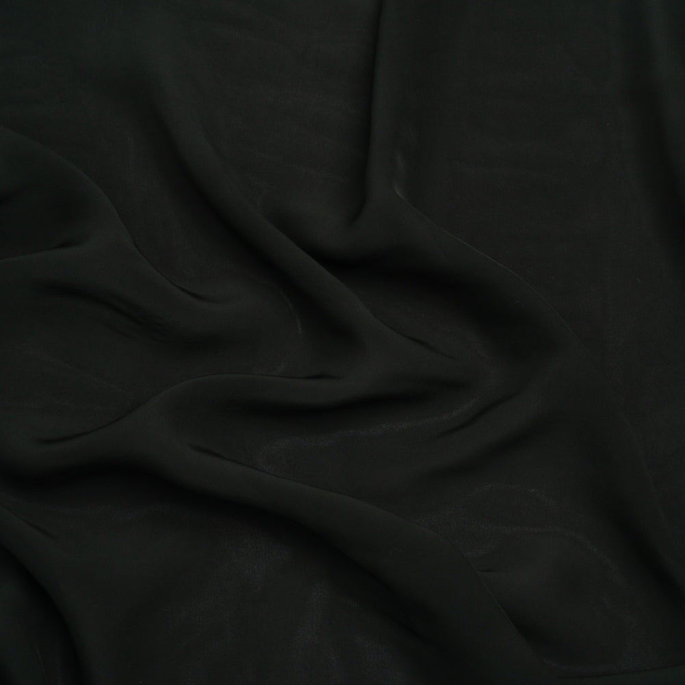 Famous Australian Designer Dark Green Viscose Woven Famous Australian Designer Dark Green Viscose Woven