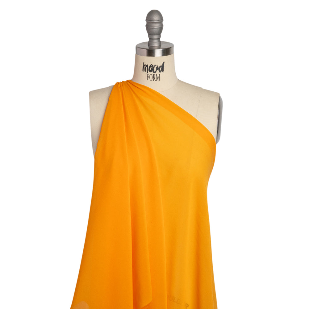 Famous Australian Designer Mango Viscose Georgette Drape Famous Australian Designer Mango Viscose Georgette Drape