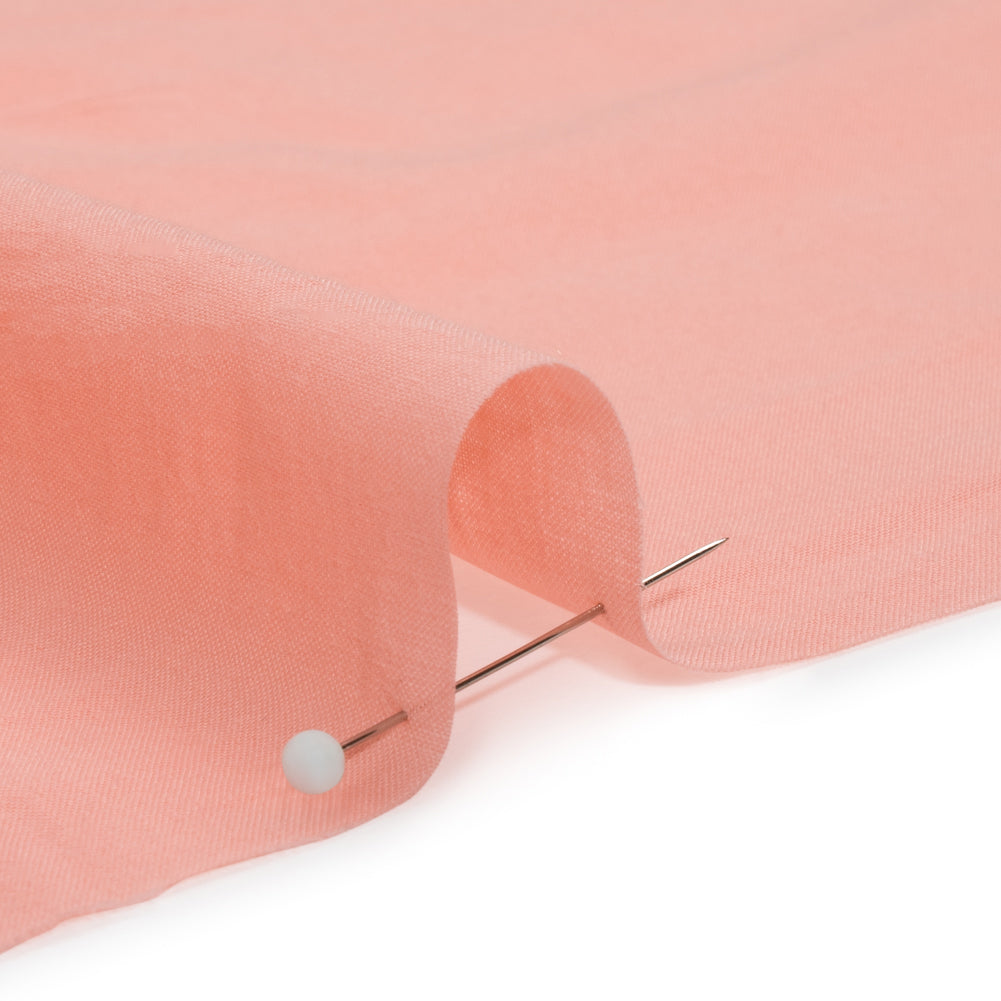 Famous Australian Designer Light Pink Cotton Voile Detail Famous Australian Designer Light Pink Cotton Voile Detail