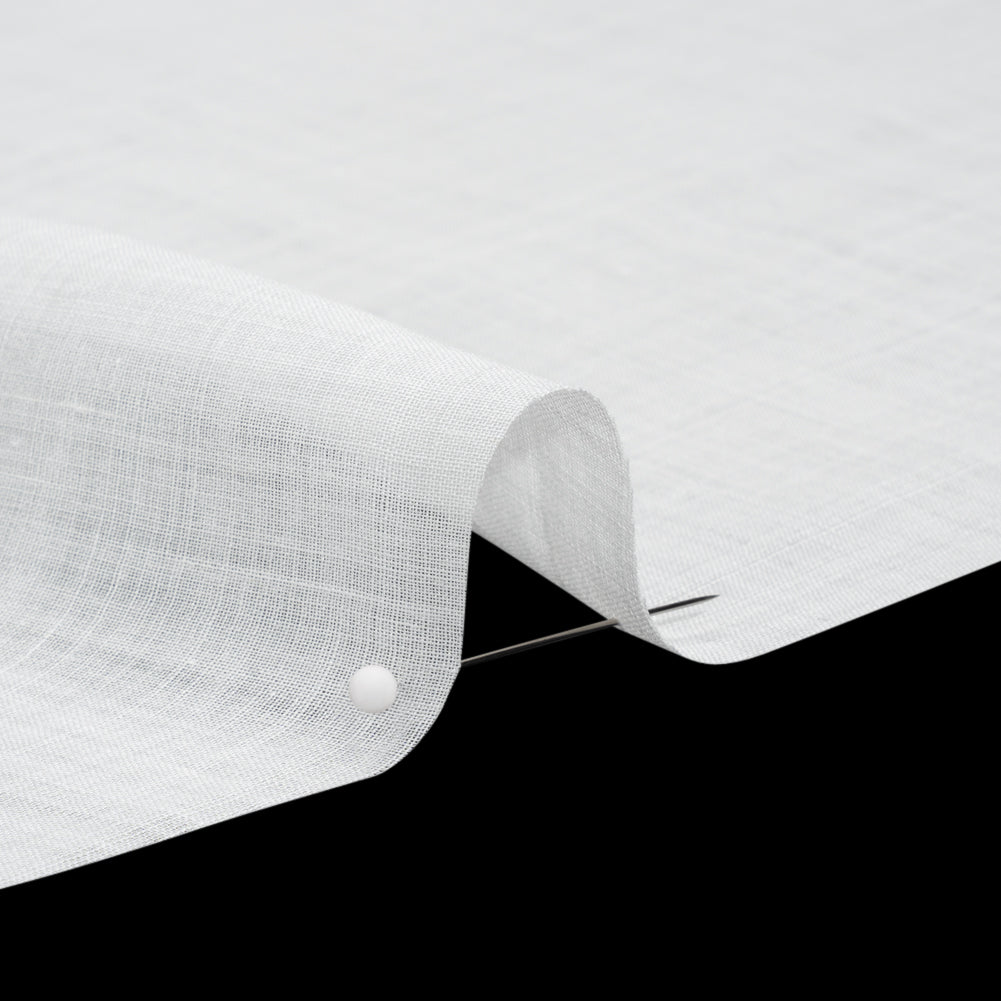 Famous Australian Designer White Lightweight Ramie Woven Detail Famous Australian Designer White Lightweight Ramie Woven Detail