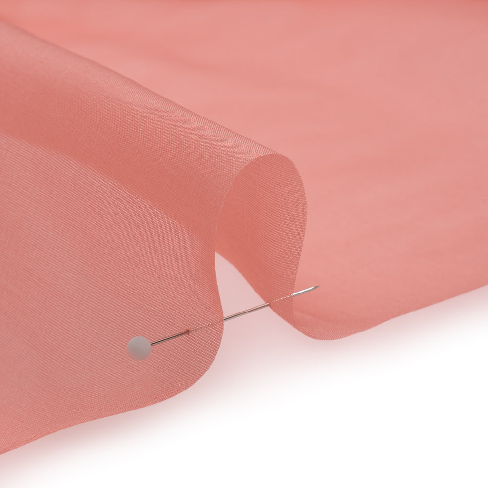 Famous Australian Designer Pink Silk Organza Detail Famous Australian Designer Pink Silk Organza Detail