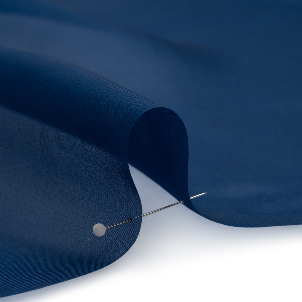 Famous Australian Designer Navy Silk Organza Detail Famous Australian Designer Navy Silk Organza Detail