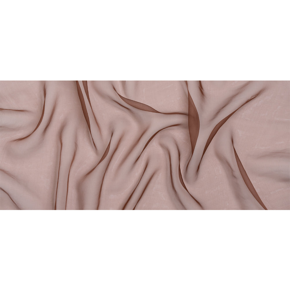 Famous Australian Designer Chocolate Lightweight Silk Organza Full Famous Australian Designer Chocolate Lightweight Silk Organza Full