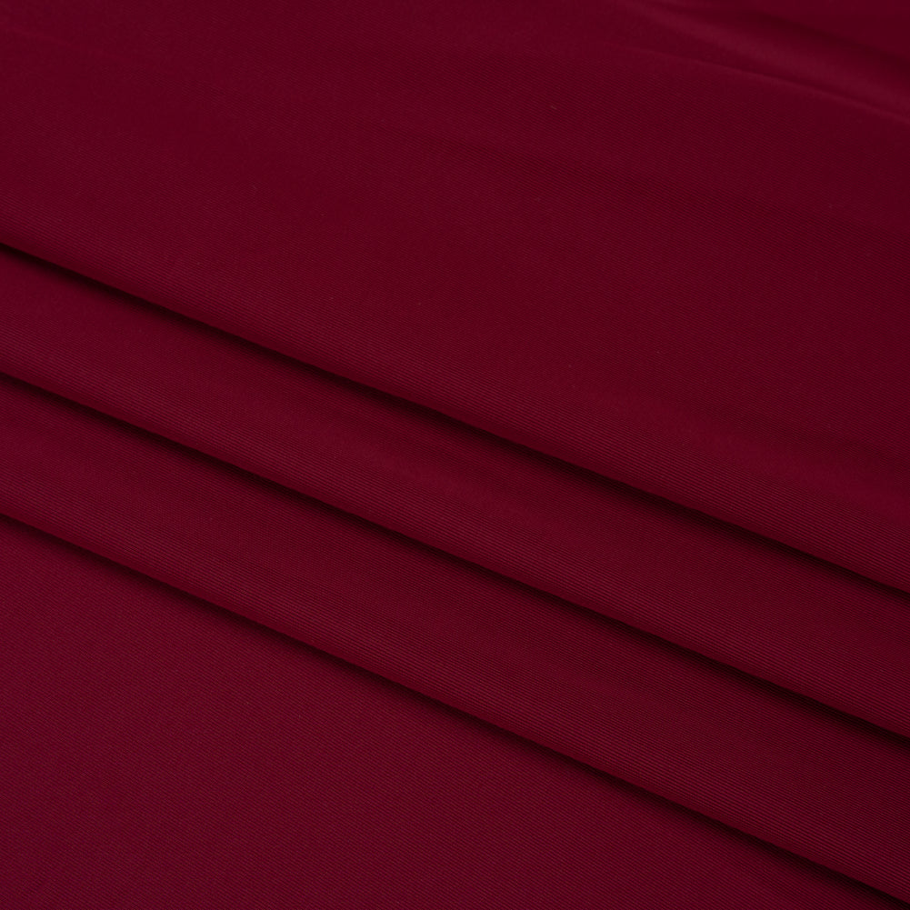 Famous Australian Designer Berry Stretch Polyester Jersey Folded Famous Australian Designer Berry Stretch Polyester Jersey Folded