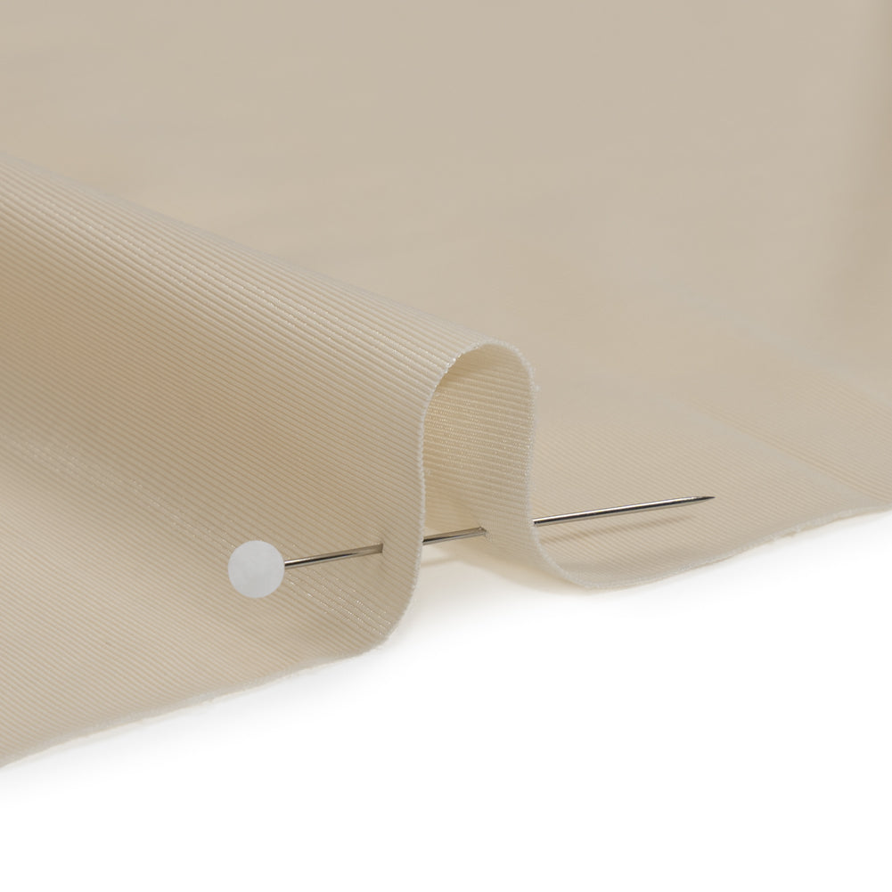 Famous Australian Designer Light Beige Stretch Polyester Jersey Detail Famous Australian Designer Light Beige Stretch Polyester Jersey Detail