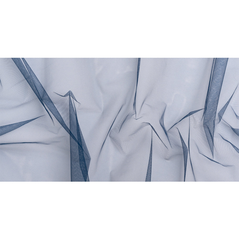 Famous Australian Designer Navy Polyester Tulle Full Famous Australian Designer Navy Polyester Tulle Full