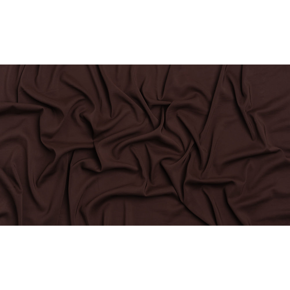 Famous Australian Designer Chocolate Stretch Viscose Lining Full Famous Australian Designer Chocolate Stretch Viscose Lining Full