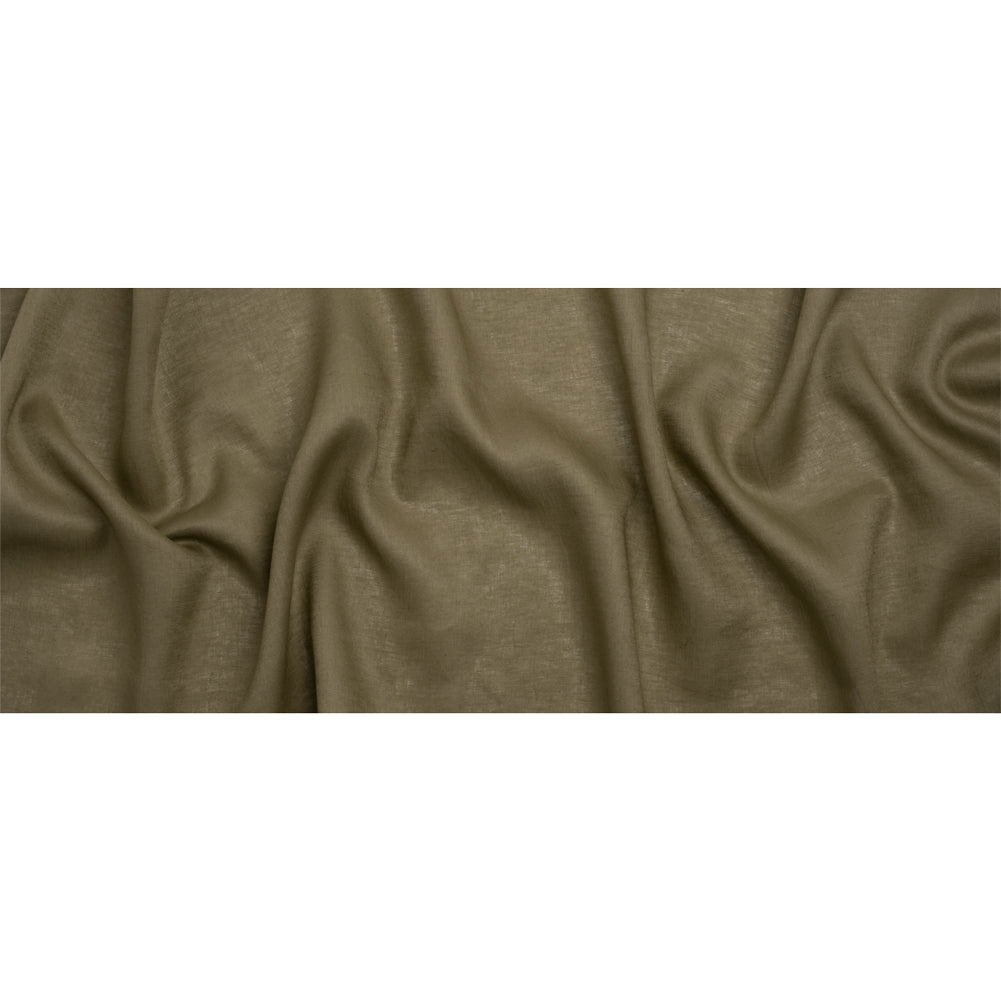 Famous Australian Designer Olive Lightweight Linen Woven Full Famous Australian Designer Olive Lightweight Linen Woven Full