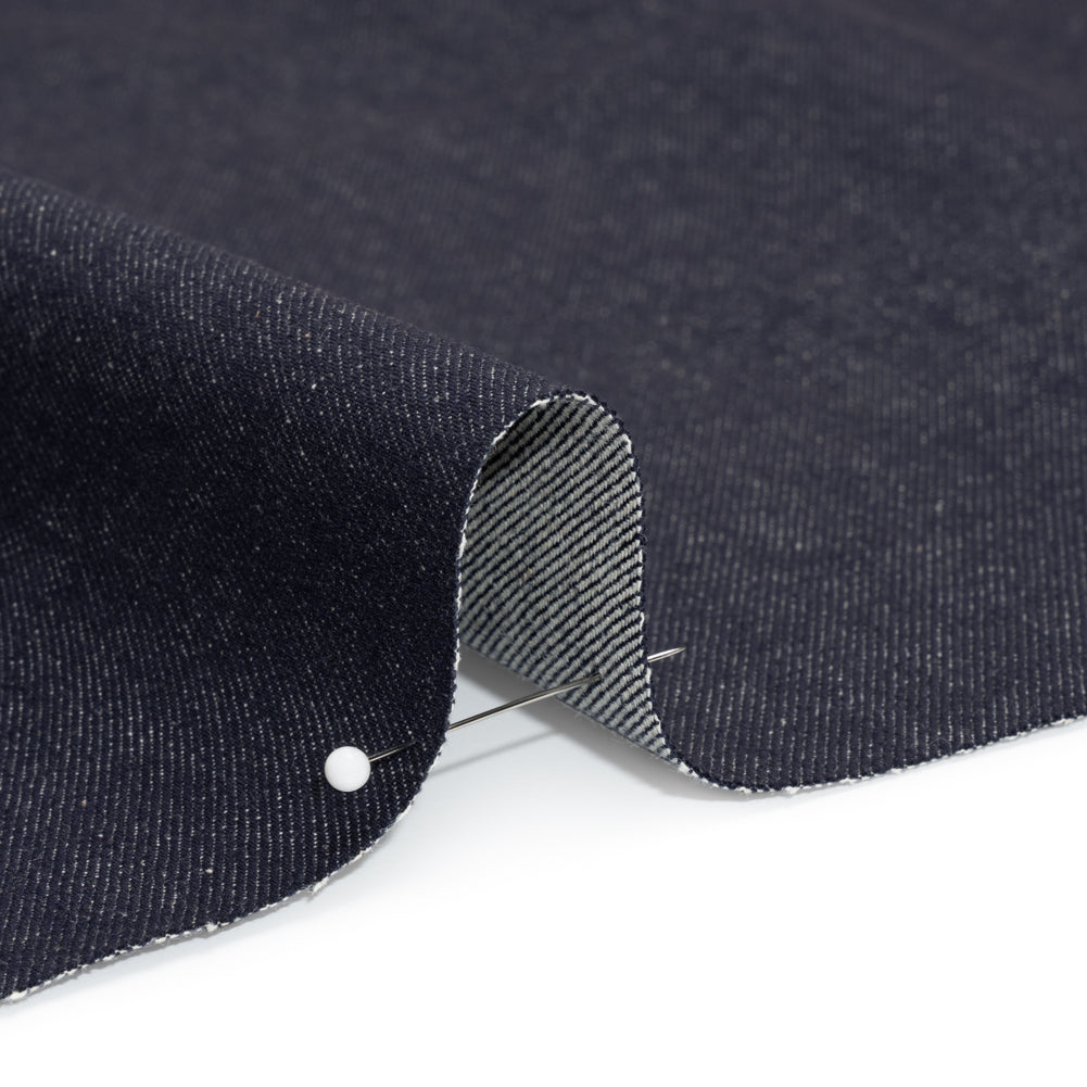 Famous Australian Designer Classic Indigo Cotton Denim Detail Famous Australian Designer Classic Indigo Cotton Denim Detail