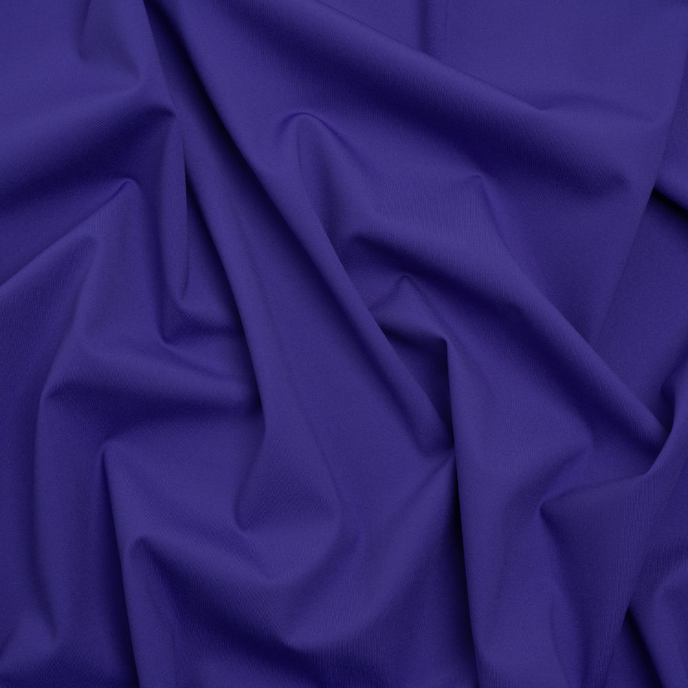 Famous Australian Designer Blue Stretch Polyamide Interlock Knit Famous Australian Designer Blue Stretch Polyamide Interlock Knit