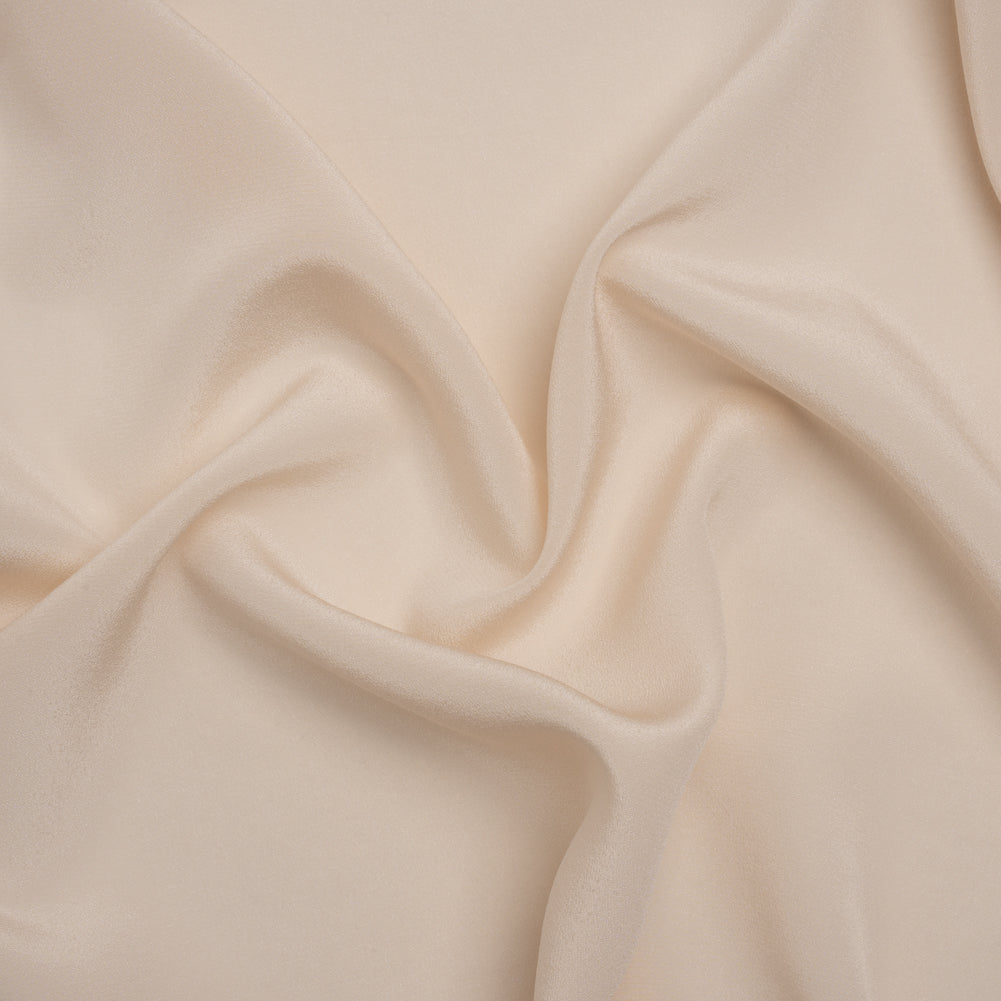 Famous Australian Designer Nude Silk Crepe de Chine Famous Australian Designer Nude Silk Crepe de Chine